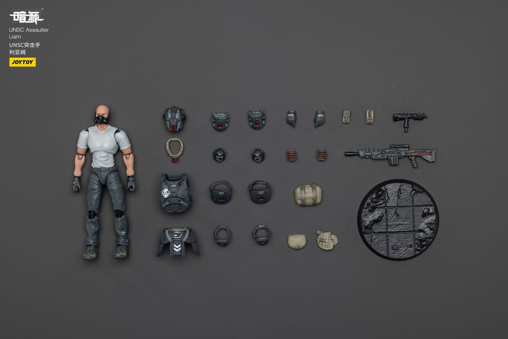 UNSC Dark Source Actionfigur Assaulter Liam 7 cm Image 3