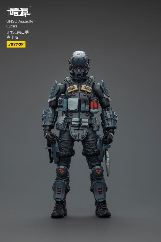 UNSC Dark Source Actionfigur Assaulter Lucas 7 cm Image 1