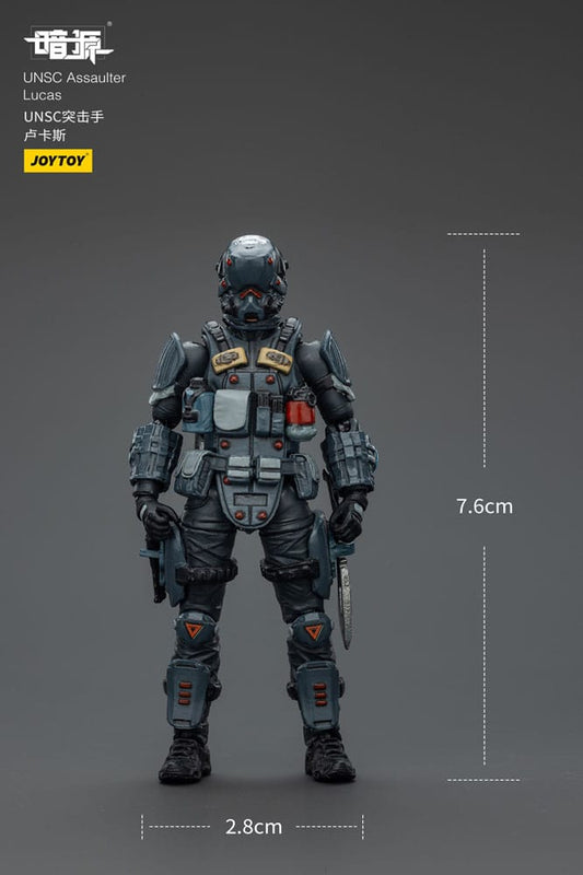 UNSC Dark Source Actionfigur Assaulter Lucas 7 cm Image 2