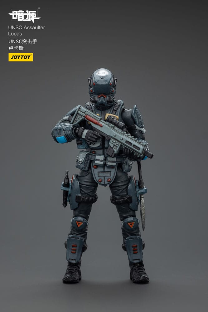 UNSC Dark Source Actionfigur Assaulter Lucas 7 cm Image 3