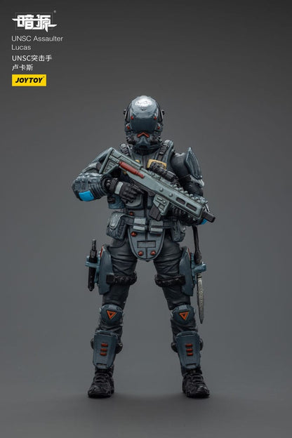 UNSC Dark Source Actionfigur Assaulter Lucas 7 cm Image 3