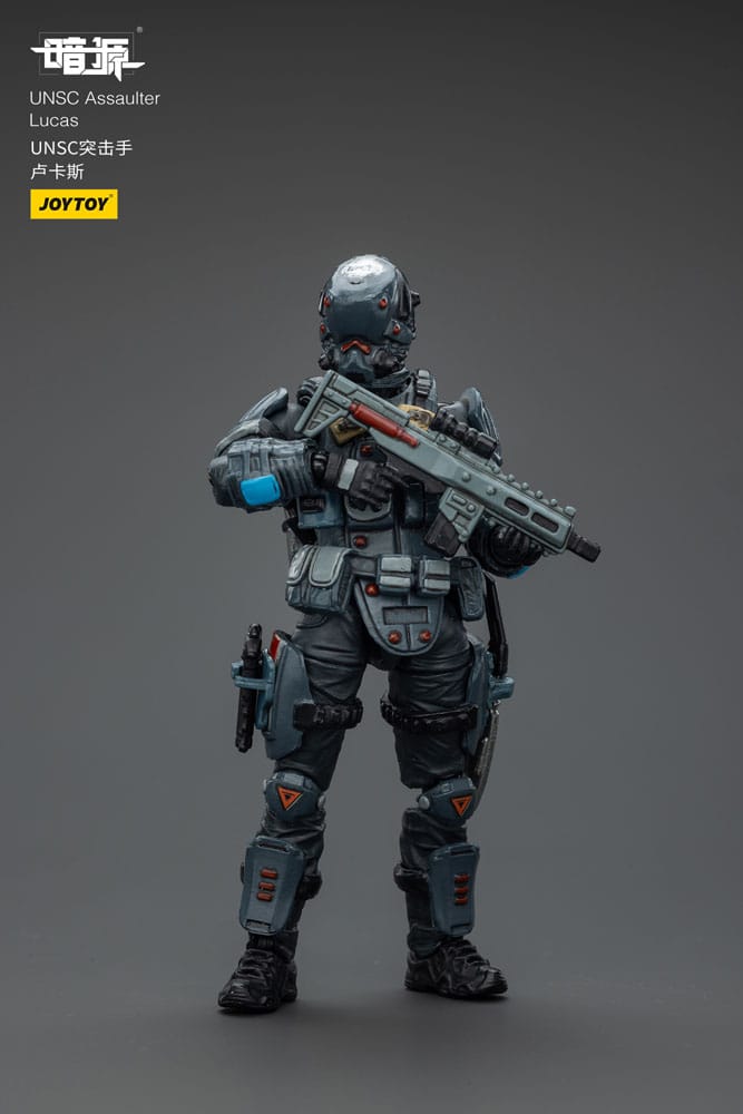 UNSC Dark Source Actionfigur Assaulter Lucas 7 cm Image 4