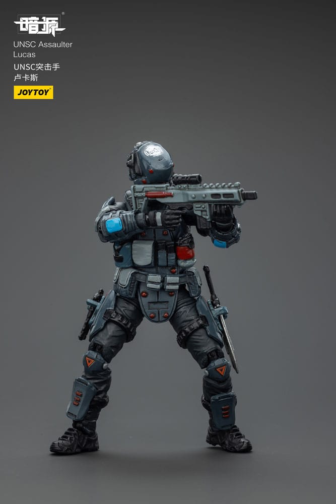 UNSC Dark Source Actionfigur Assaulter Lucas 7 cm Image 6