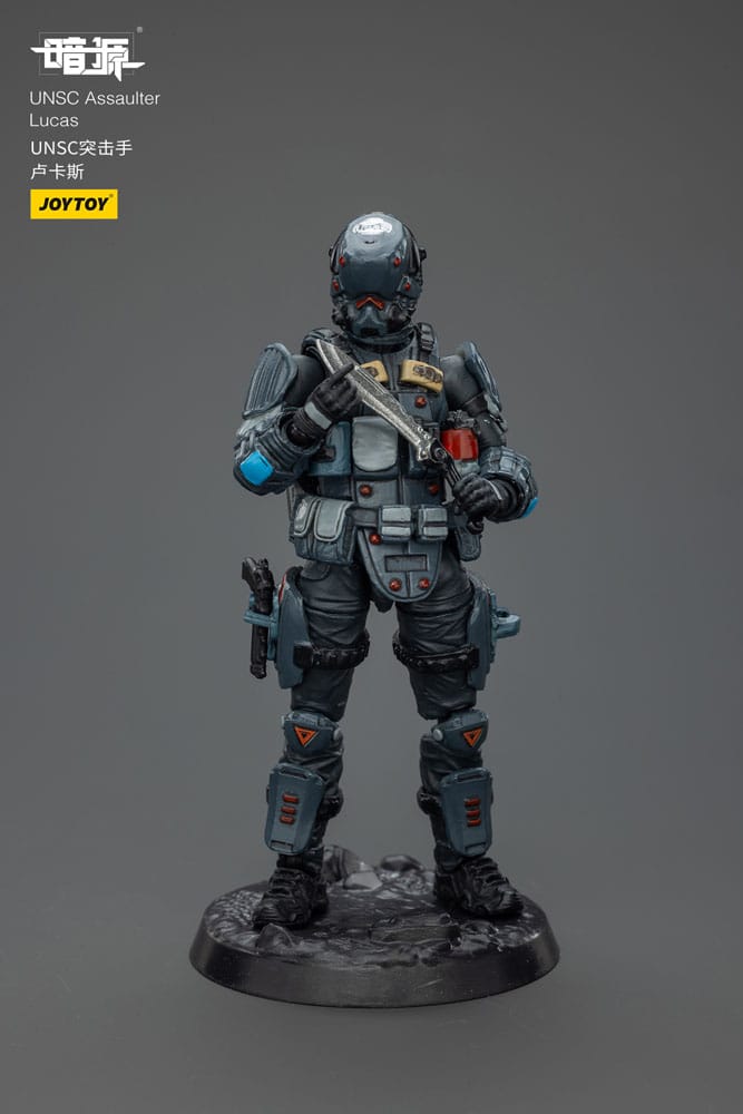 UNSC Dark Source Actionfigur Assaulter Lucas 7 cm Image 8