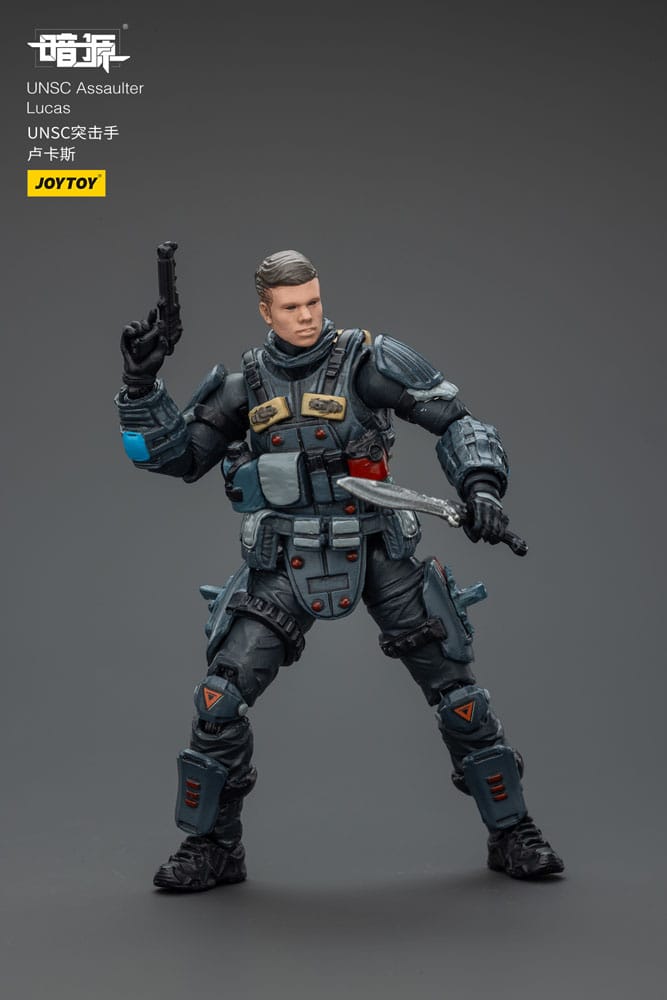 UNSC Dark Source Actionfigur Assaulter Lucas 7 cm Image 9