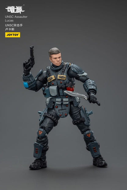 UNSC Dark Source Actionfigur Assaulter Lucas 7 cm Image 9