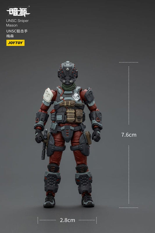 UNSC Dark Source Actionfigur Sniper Mason 7 cm Image 2