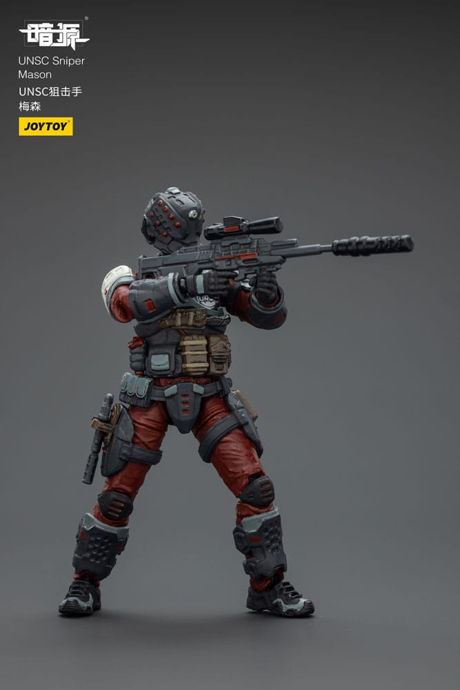 UNSC Dark Source Actionfigur Sniper Mason 7 cm Image 6