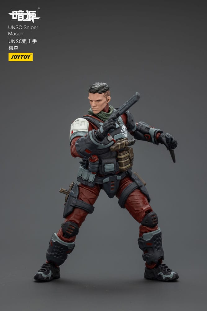 UNSC Dark Source Actionfigur Sniper Mason 7 cm Image 9