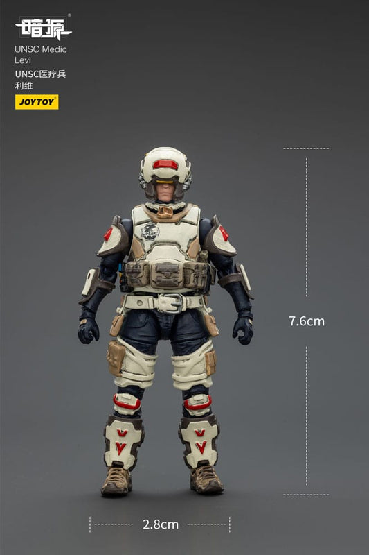 UNSC Dark Source Actionfigur Medic Levi 7 cm Image 2
