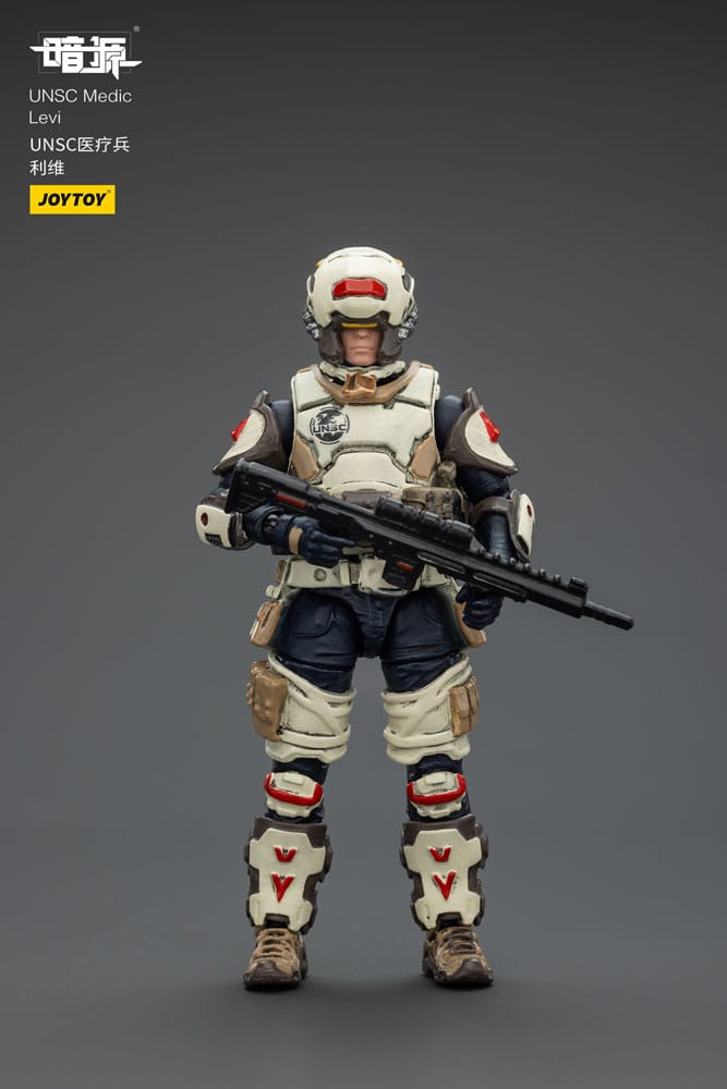 UNSC Dark Source Actionfigur Medic Levi 7 cm Image 3