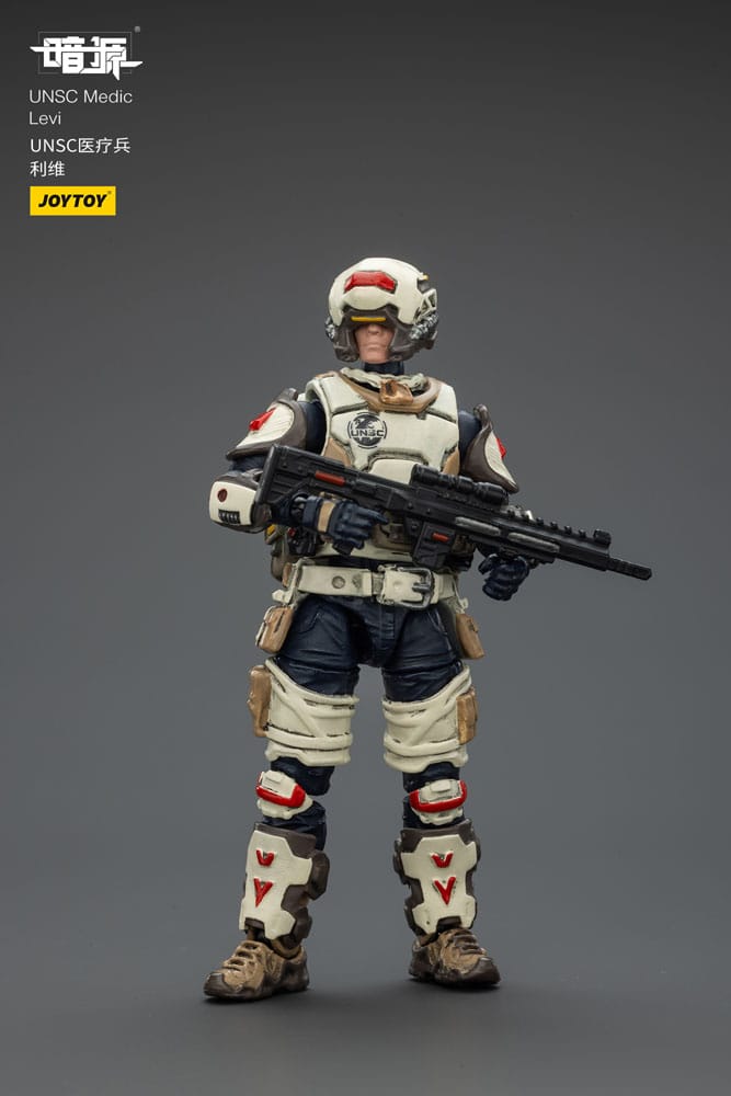 UNSC Dark Source Actionfigur Medic Levi 7 cm Image 4