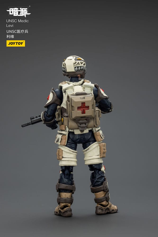 UNSC Dark Source Actionfigur Medic Levi 7 cm Image 5