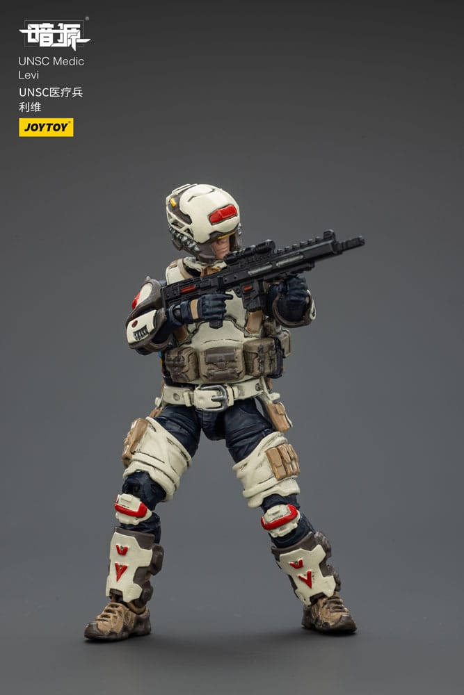 UNSC Dark Source Actionfigur Medic Levi 7 cm Image 6