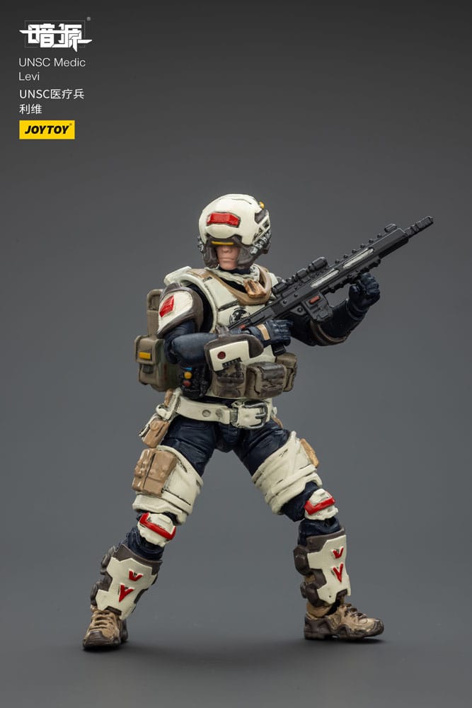 UNSC Dark Source Actionfigur Medic Levi 7 cm Image 7