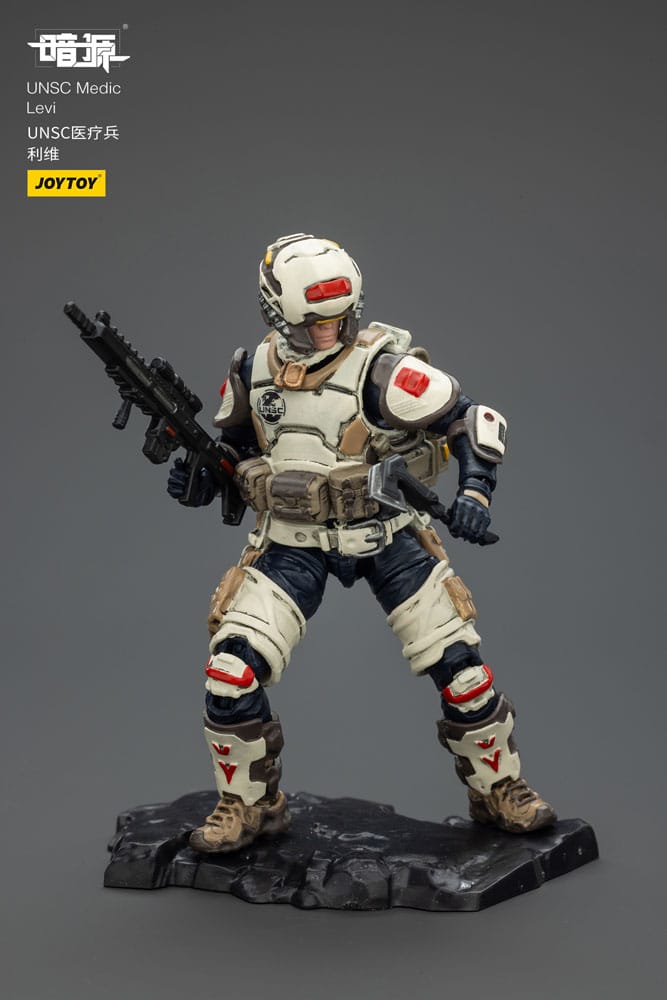 UNSC Dark Source Actionfigur Medic Levi 7 cm Image 8