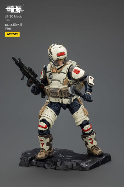 UNSC Dark Source Actionfigur Medic Levi 7 cm Image 8