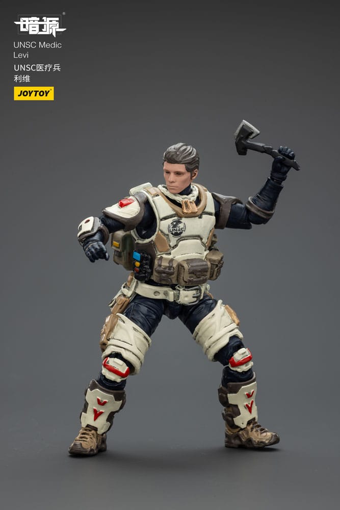 UNSC Dark Source Actionfigur Medic Levi 7 cm Image 9