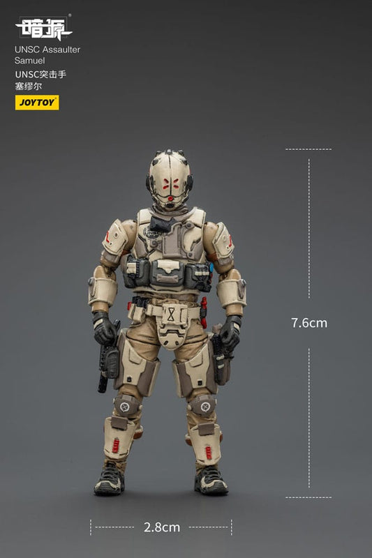 UNSC Dark Source Actionfigur Assaulter Samuel 7 cm Image 2