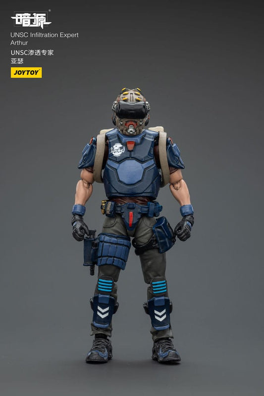 UNSC Dark Source Actionfigur Infiltration Expert Arthur 7 cm Image 1