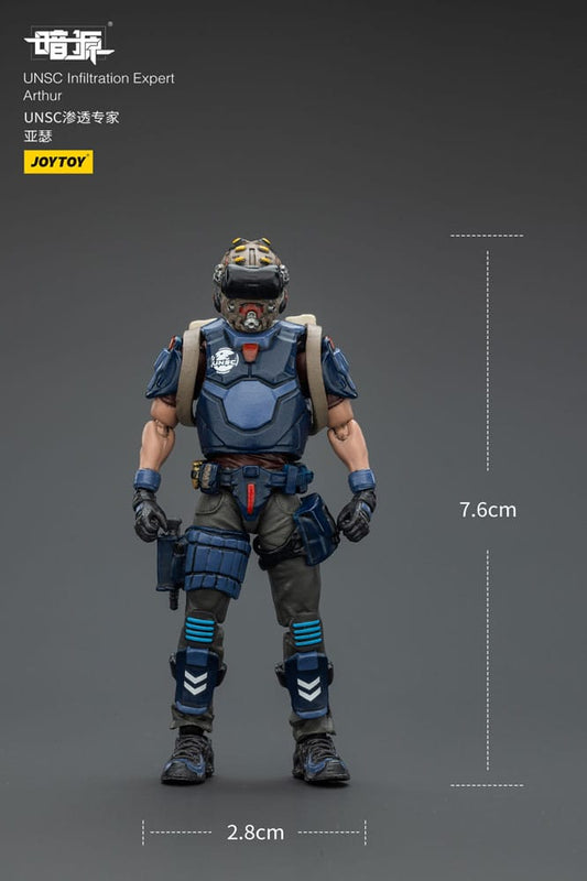 UNSC Dark Source Actionfigur Infiltration Expert Arthur 7 cm Image 2