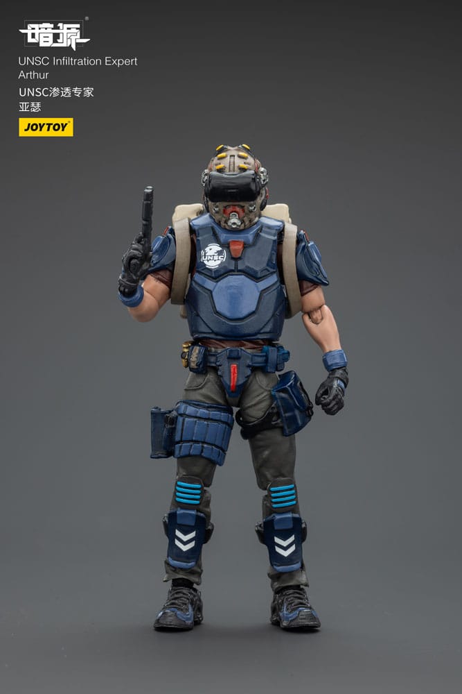 UNSC Dark Source Actionfigur Infiltration Expert Arthur 7 cm Image 3