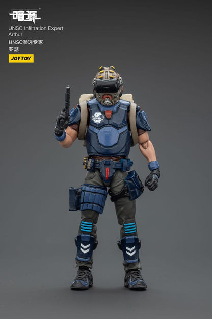 UNSC Dark Source Actionfigur Infiltration Expert Arthur 7 cm Image 3