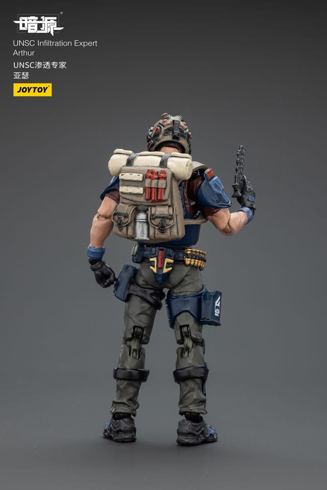 UNSC Dark Source Actionfigur Infiltration Expert Arthur 7 cm Image 5