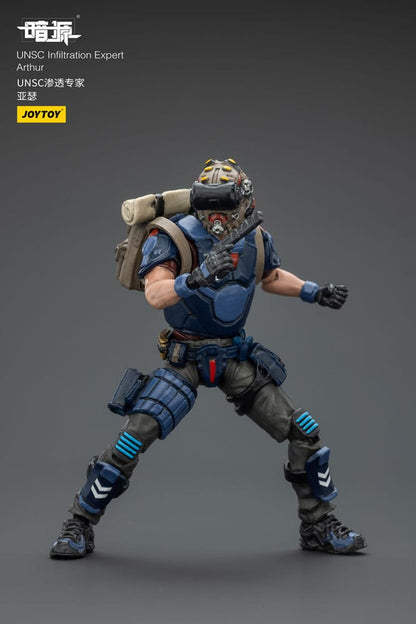 UNSC Dark Source Actionfigur Infiltration Expert Arthur 7 cm Image 6
