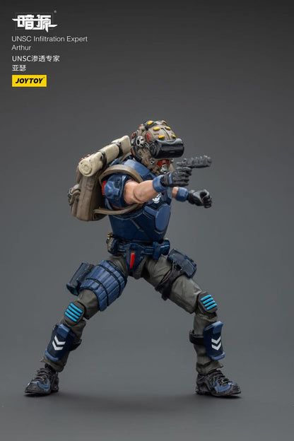 UNSC Dark Source Actionfigur Infiltration Expert Arthur 7 cm Image 7