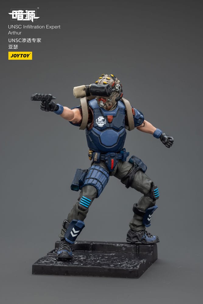 UNSC Dark Source Actionfigur Infiltration Expert Arthur 7 cm Image 9