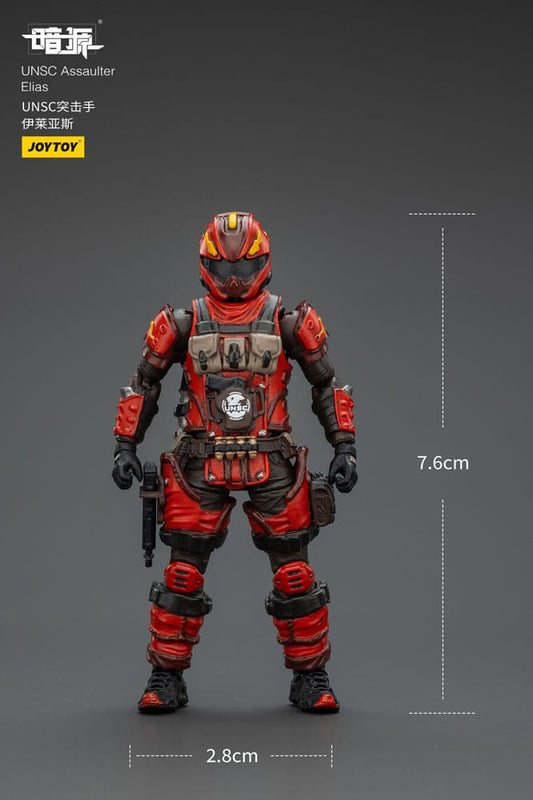 UNSC Dark Source Actionfigur Assaulter Elias 7 cm Image 2