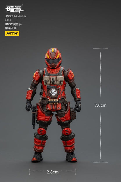 Dark Source UNSC Series Actionfigur Assaulter Elias 8 cm Image 3