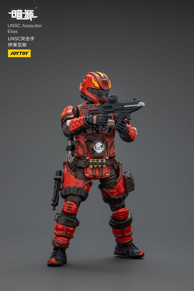 UNSC Dark Source Actionfigur Assaulter Elias 7 cm Image 6