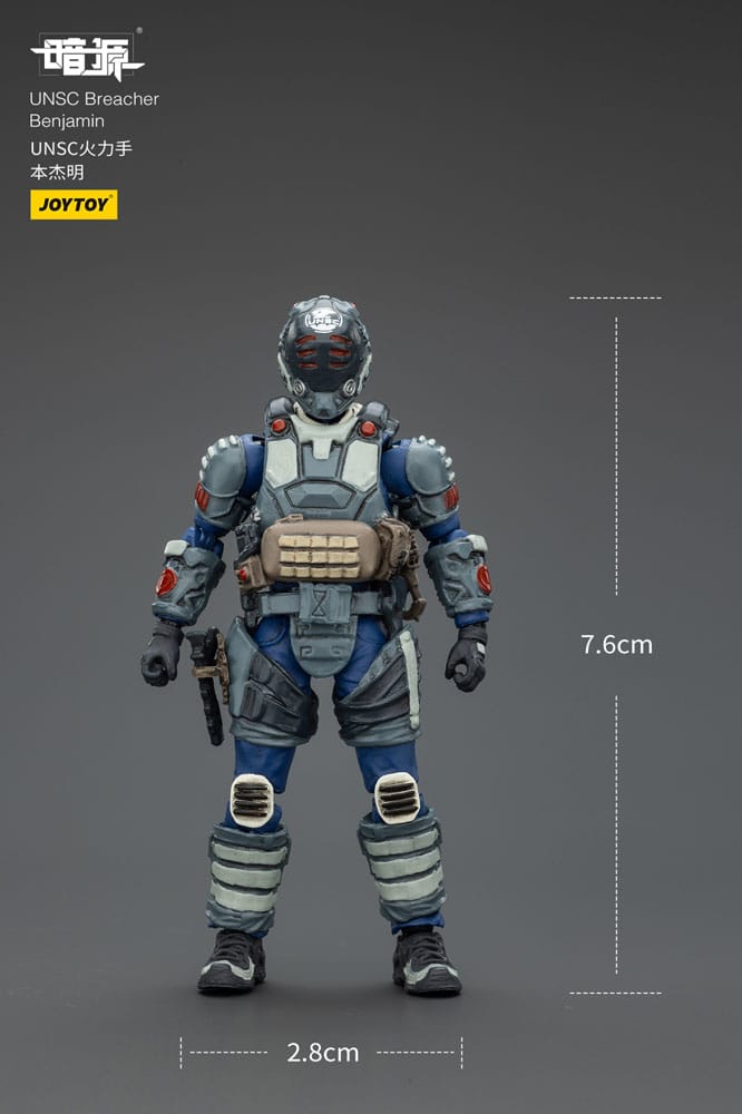 UNSC Dark Source Actionfigur Breacher Benjamin 7 cm Image 2