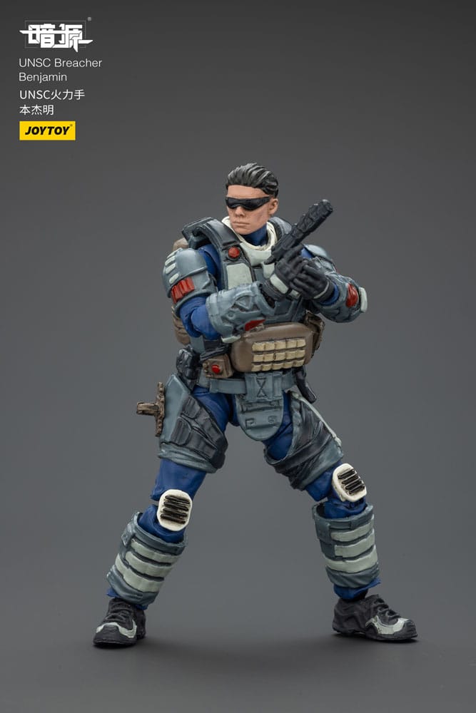 UNSC Dark Source Actionfigur Breacher Benjamin 7 cm Image 9