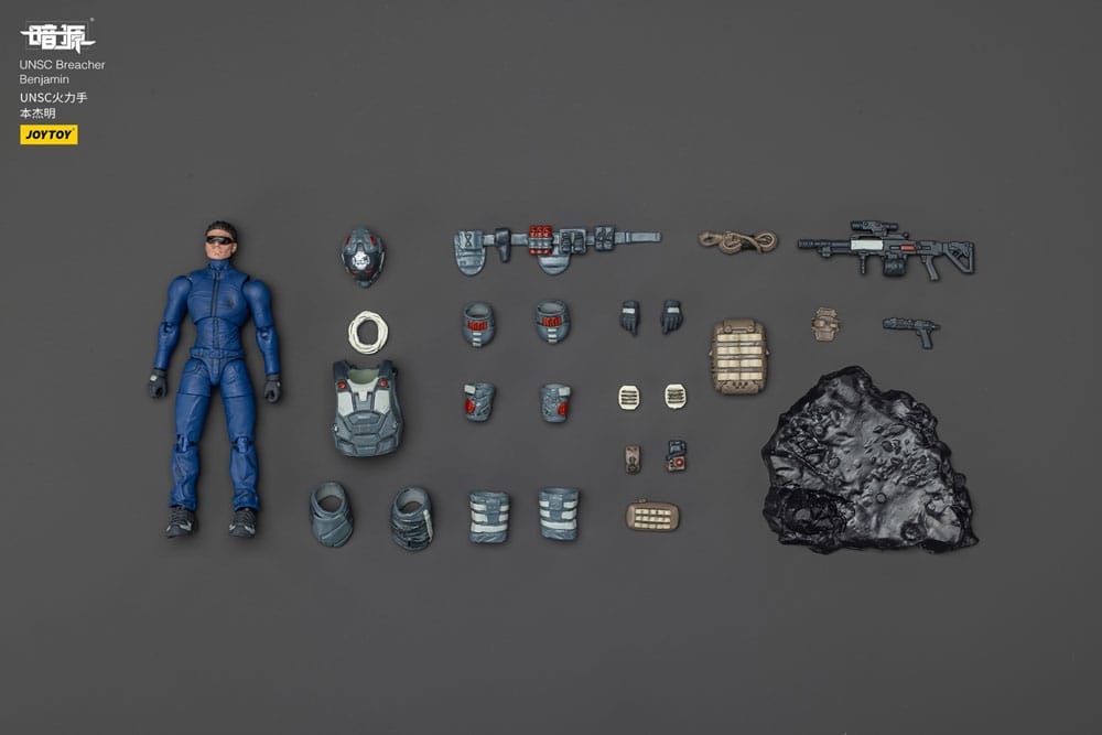 UNSC Dark Source Actionfigur Breacher Benjamin 7 cm Image 10