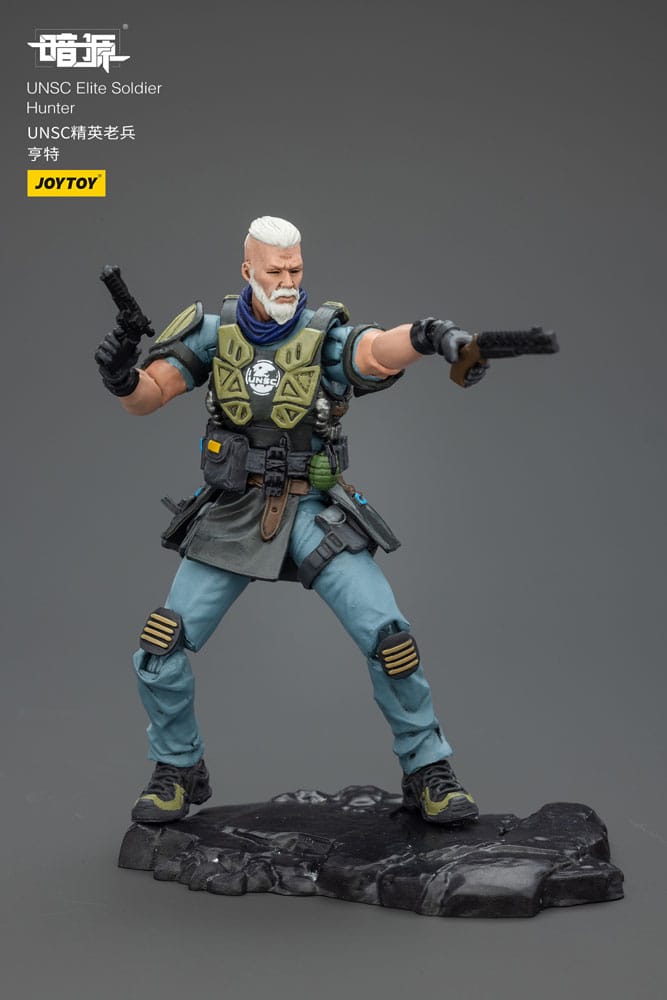 UNSC Dark Source Actionfigur Elite Soldier Hunter 7 cm Image 8