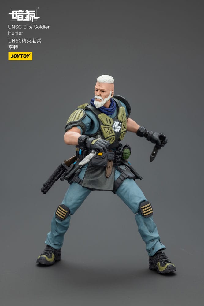 UNSC Dark Source Actionfigur Elite Soldier Hunter 7 cm Image 9