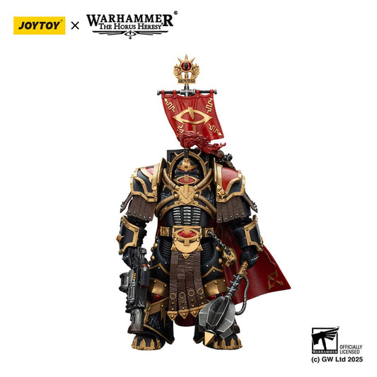 Warhammer 40,000: Sons of Horus Actionfigur Legion Cataphractii Praetorwith Combi-Melta and Power Maul 14 cm Image 1