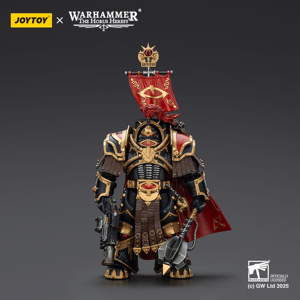 Warhammer 40,000: Sons of Horus Actionfigur Legion Cataphractii Praetorwith Combi-Melta and Power Maul 14 cm Image 2