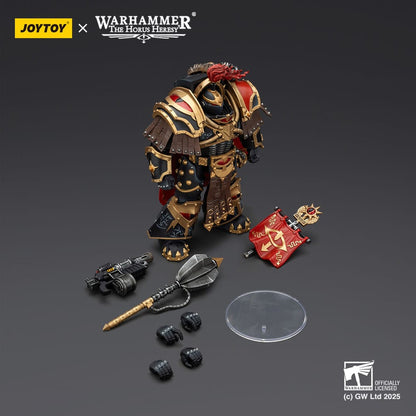 Warhammer 40,000: Sons of Horus Actionfigur Legion Cataphractii Praetorwith Combi-Melta and Power Maul 14 cm Image 6