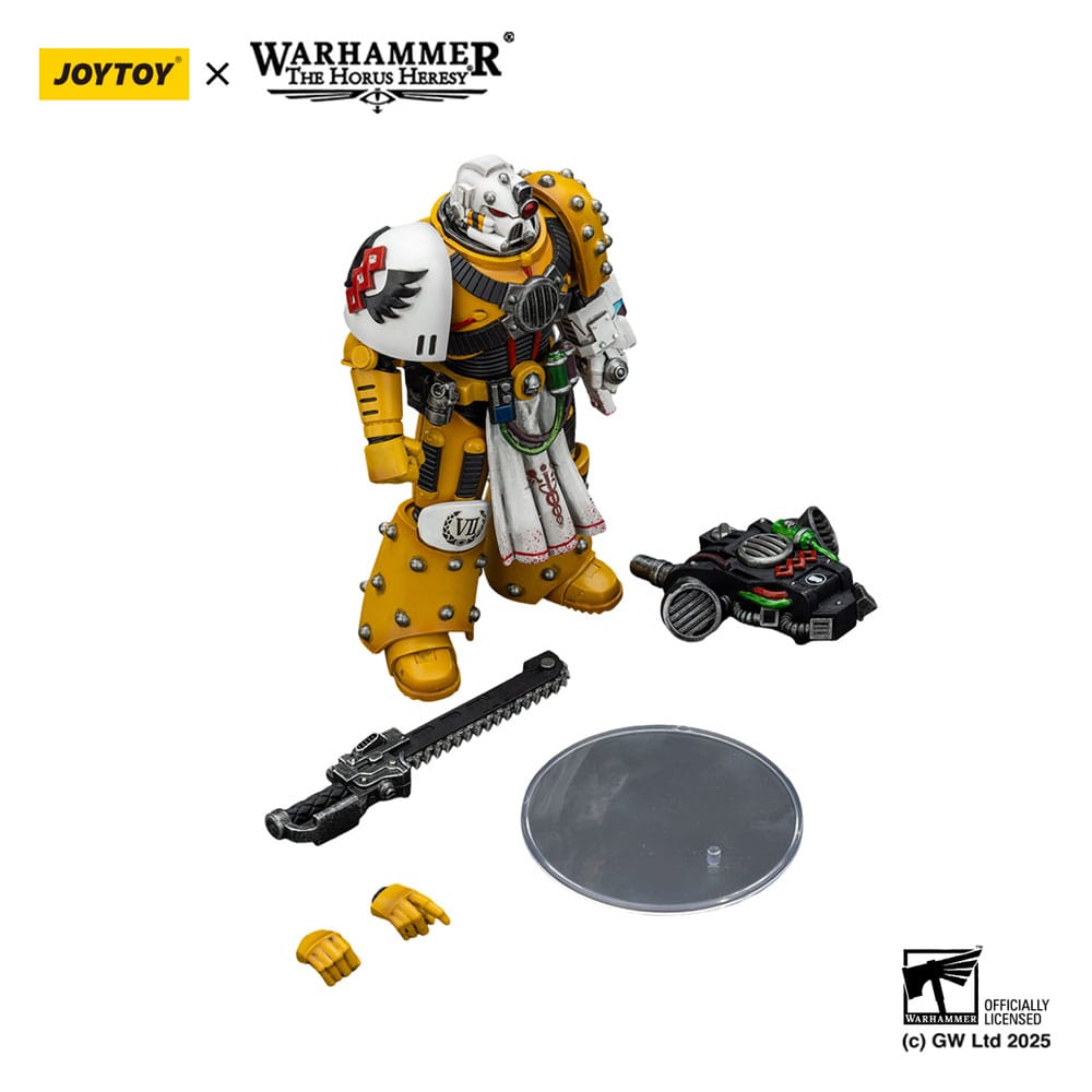 Warhammer 40,000: imperial Fists Actionfigur Legion Apothecary 12 cm Image 10