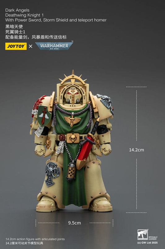 Warhammer 40,000 Actionfigur Dark Angels Deathwing Knight 1 14 cm Image 2