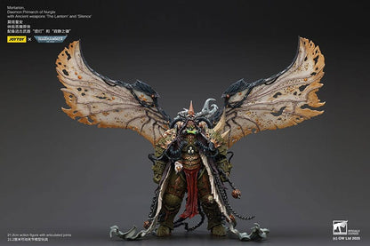 Warhammer 40k Actionfigur 1/18 Mortarion Daemon Primarch of Nurgle with Ancient weapons The Lantern and Silence 21 cm Image 1
