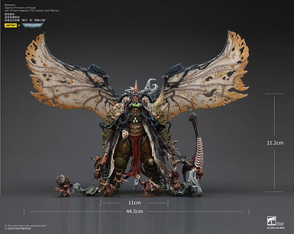 Warhammer 40k Actionfigur 1/18 Mortarion Daemon Primarch of Nurgle with Ancient weapons The Lantern and Silence 21 cm Image 6