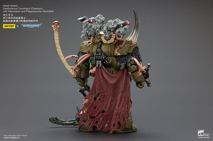 Warhammer 40k Actionfigur 1/18 Death Guard Deathshroud Terminator Championwith Manreaper and Plaguespurter Gauntlets 14 cm Image 4