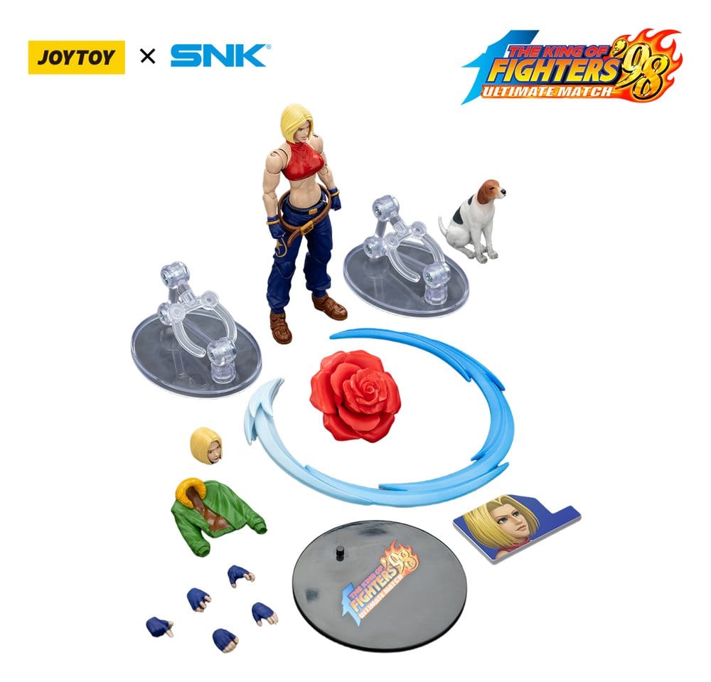 The King of Fighters '98 Ultimate Match Actionfigur Blue Mary 11 cm Image 10