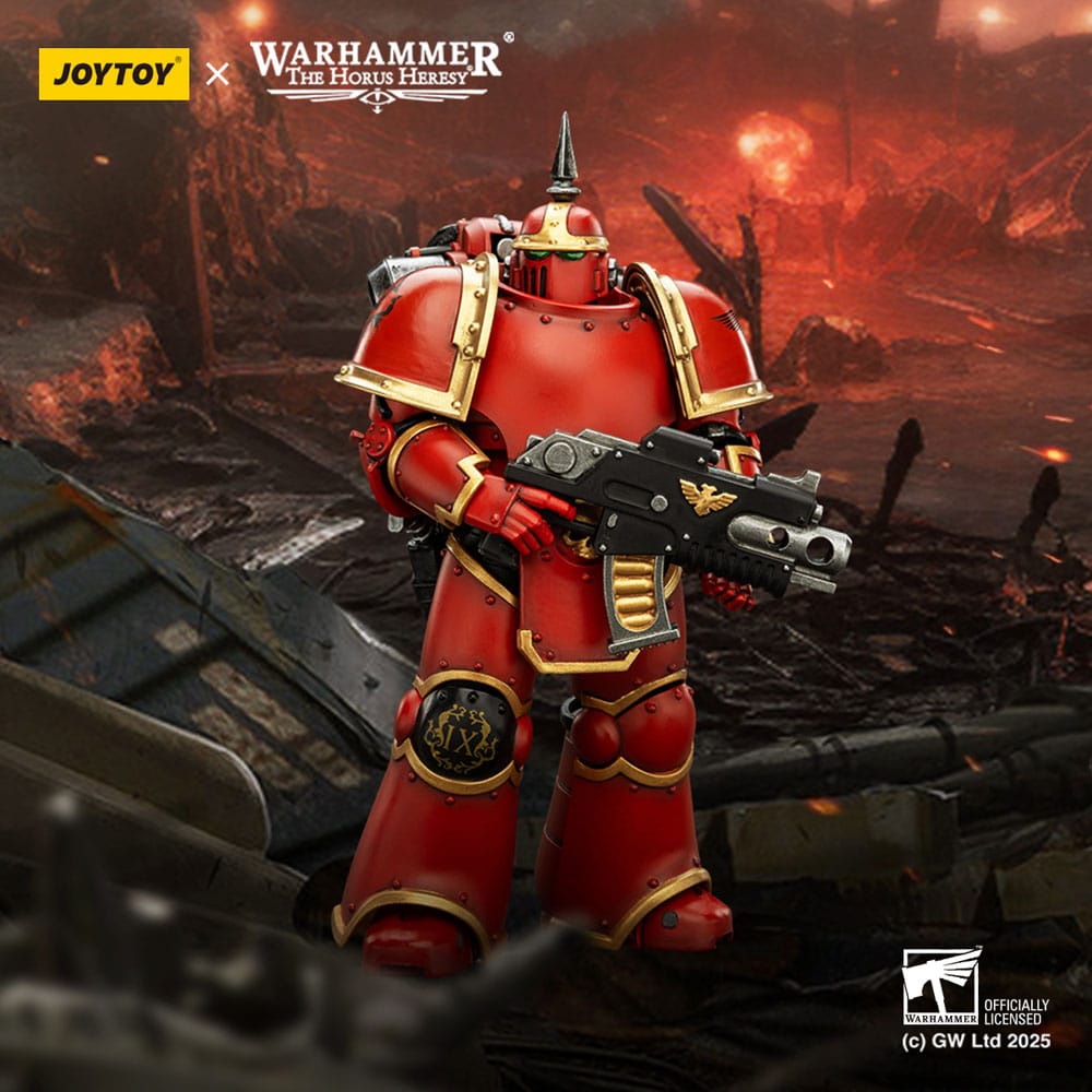 Warhammer The Horus Heresy Actionfigur Blood Angels MK lll Tactical Legionary 12 cm Image 11
