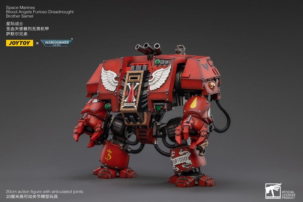 Warhammer 40,000 Actionfigur Blood Angels Furioso Dreadnought Brother Samel 20 cm Image 4